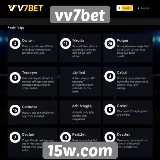 Características e funcionalidades do vv7bet